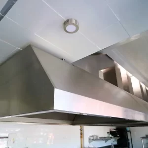 Campanas para restaurantes en Acero Inoxidable